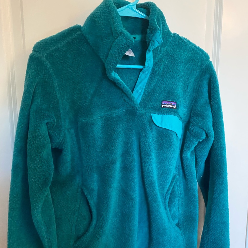 Patagonia Quarter Button Pullover Sweatshirt - image 1